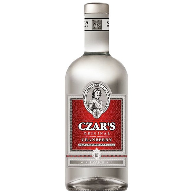 Vodka Czar's Cranberry 40% 0,7l (holá láhev)