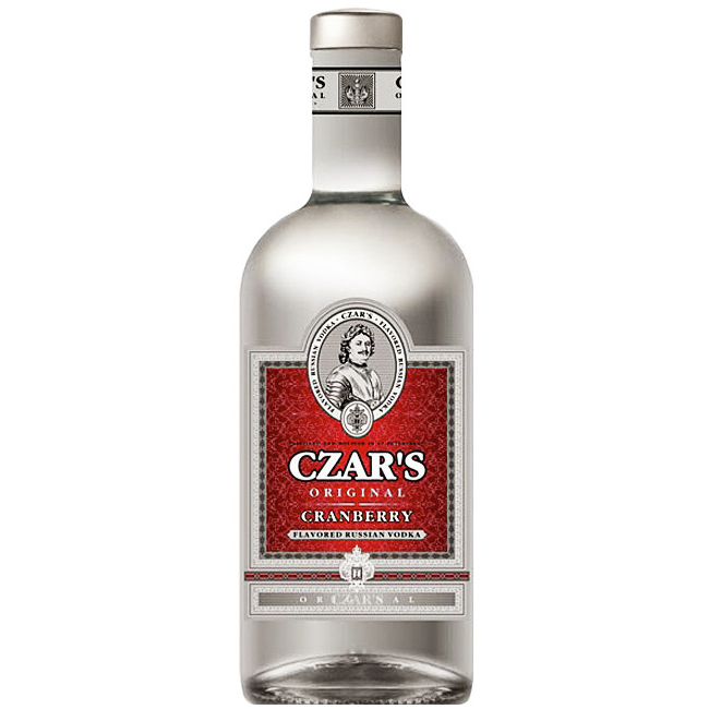 Carskaja vodka Vodka Czar's Original Cranberry 40% 0,7l
