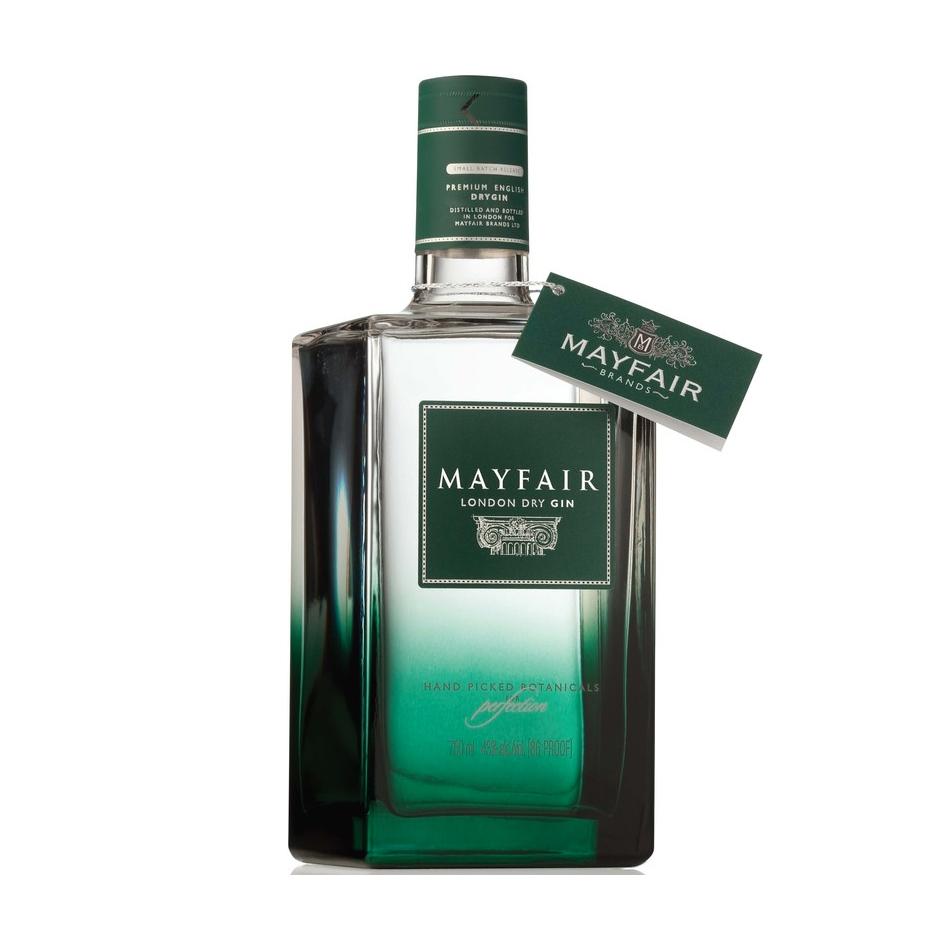 Mayfair London Dry Gin 40% 0,7l (holá láhev)