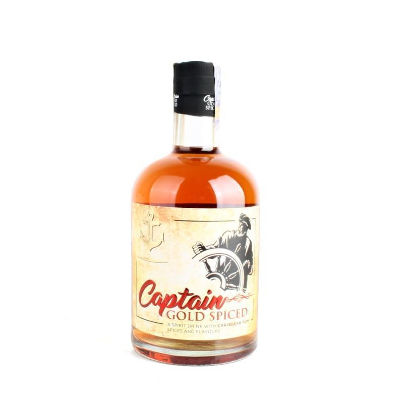 Captain Gold Spiced 35% 0,7l (holá láhev)