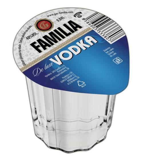 Mini panák vodka Familia 0,04l 37,5%