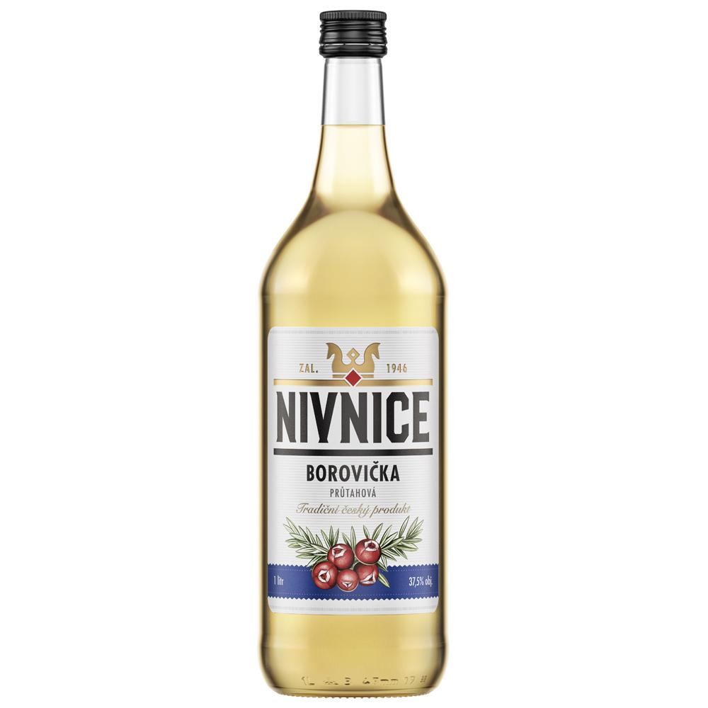 Borovička Nivnice  37,5% 1l (holá láhev)