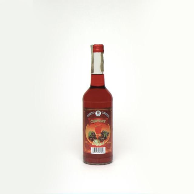 Punč červený Fruko 30% 0,5l (holá láhev)