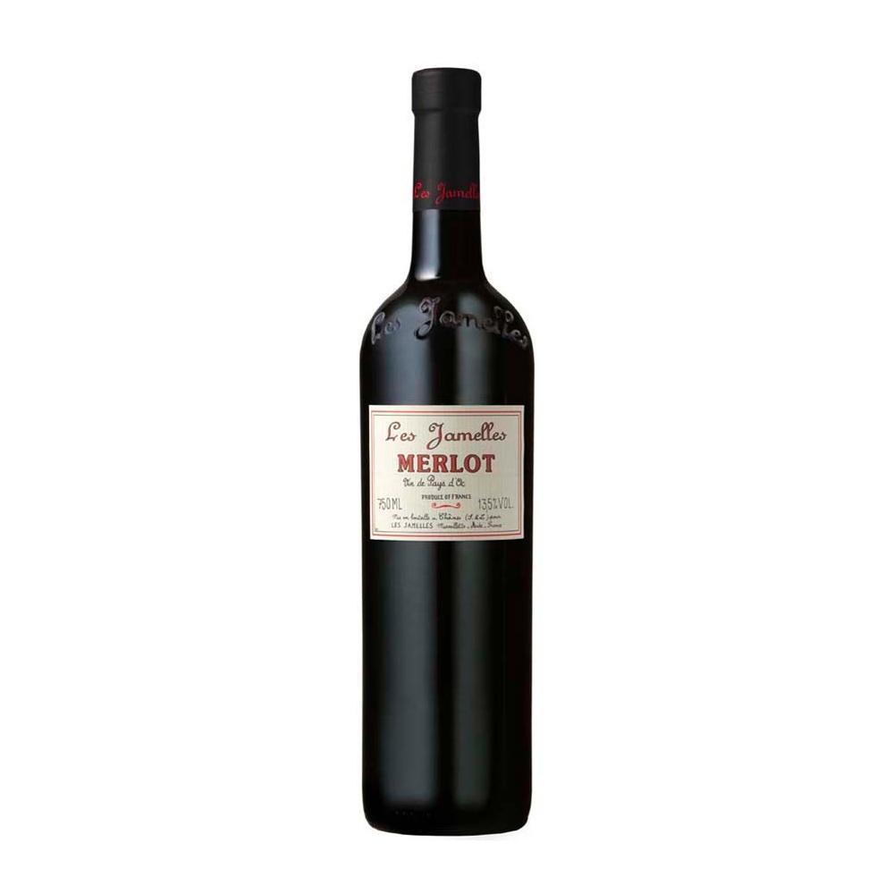 Les Jamelles Languedoc-Rousillon Les Jamelles Merlot 2023 Vin de Pays D'OC 2023 13,5% 0,75l