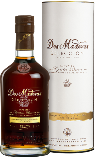 Rum Dos Maderas Seleccion Superior Reserve 42% 0,7l (Tuba)