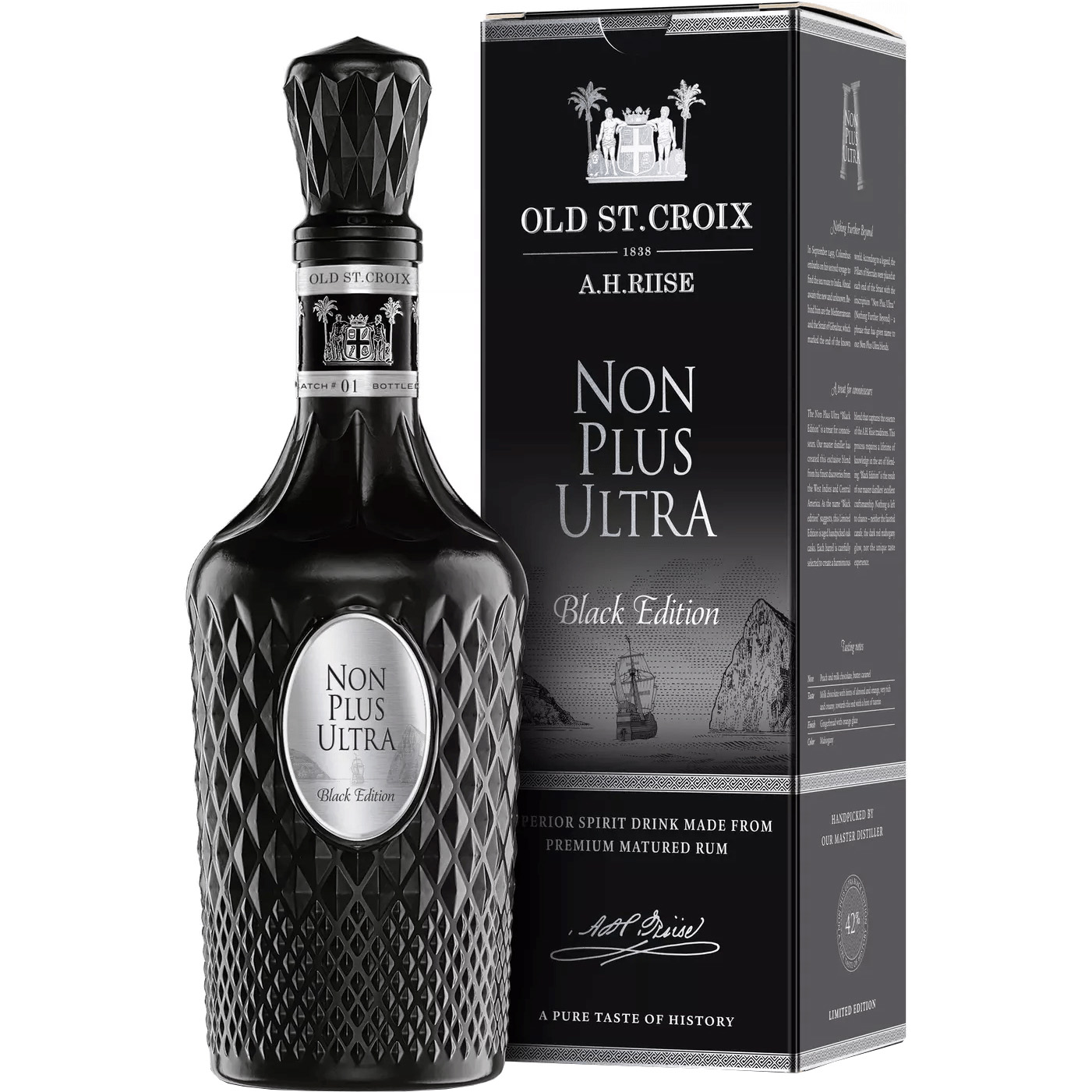 A. H. Riise Non Plus Ultra Black Edition 42 % 0,7 l