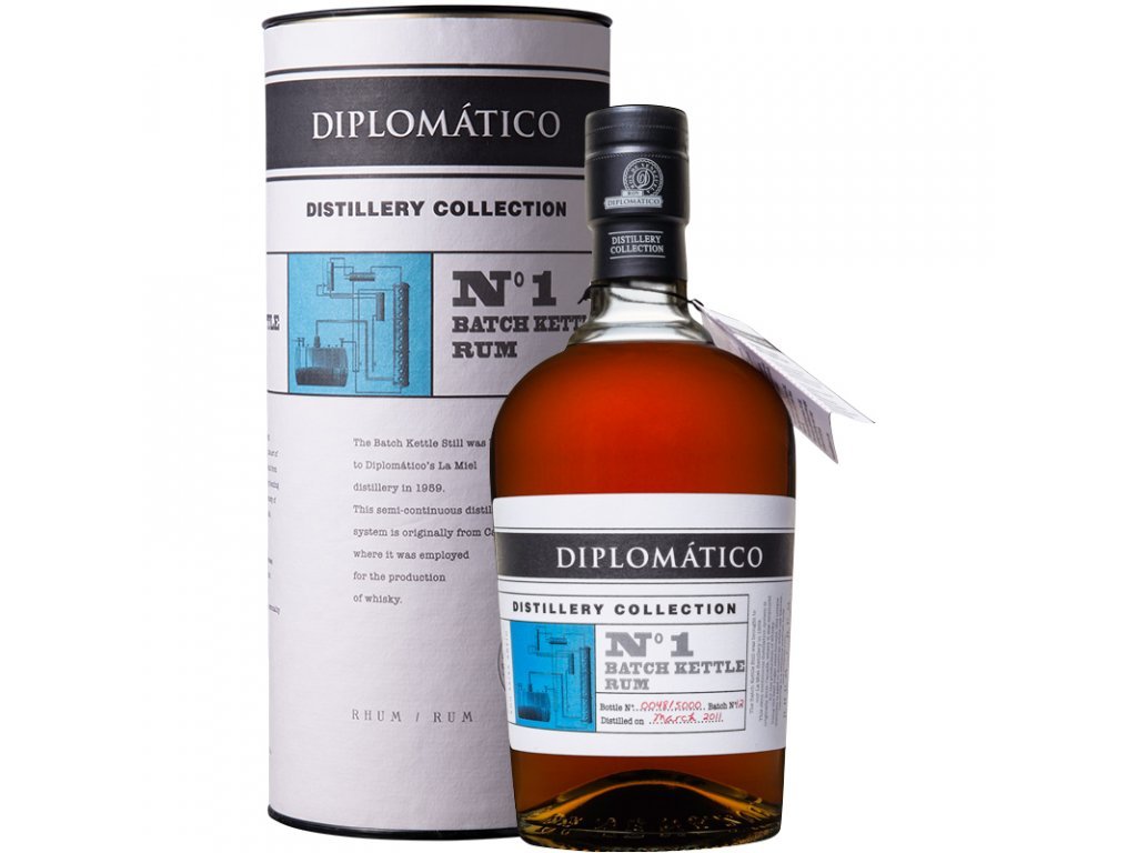 Diplomático Diplomatico Distillery Collection Nº 1 Batch Kettle Rum 47% 0,7l