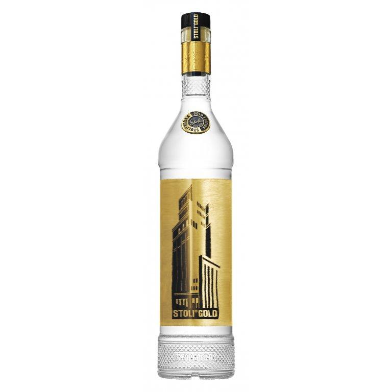 Stoli Gold 40% 0,7l (holá láhev)