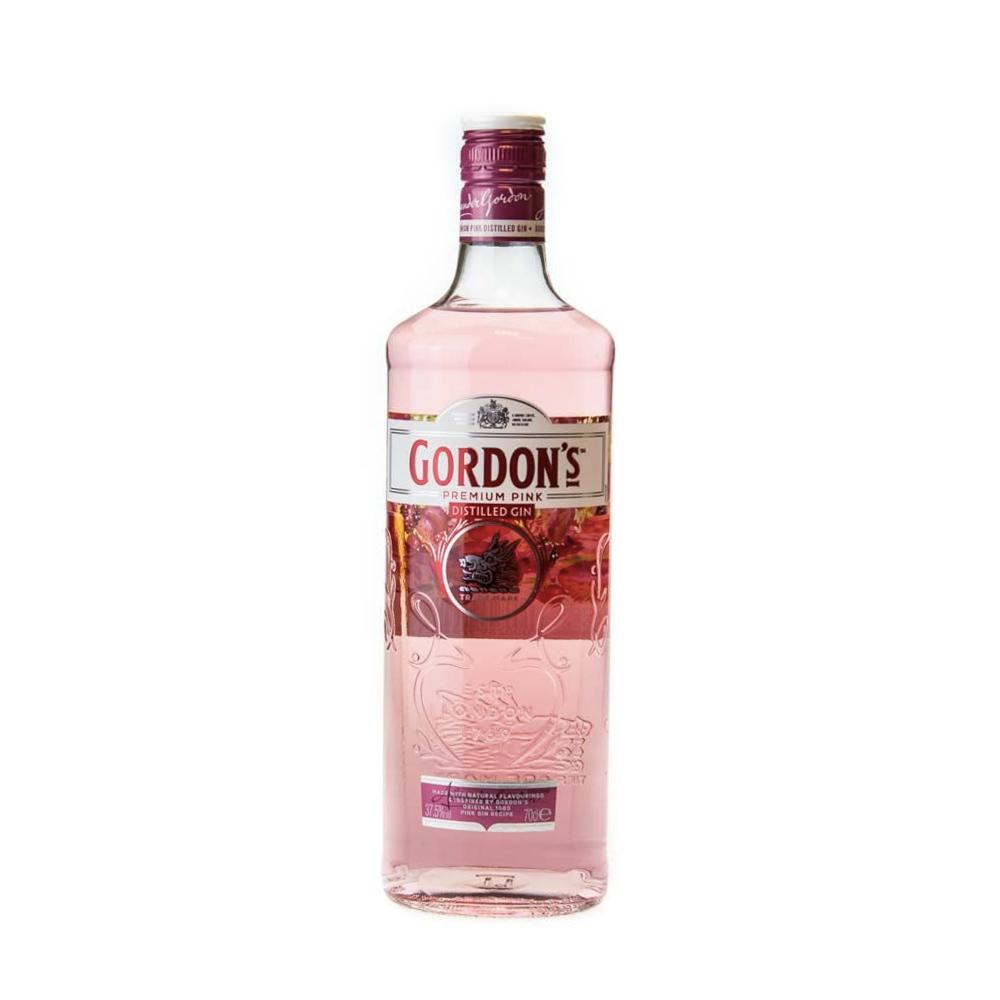 Gin Gordons Pink Premium 37,5% 0,7l (holá láhev)