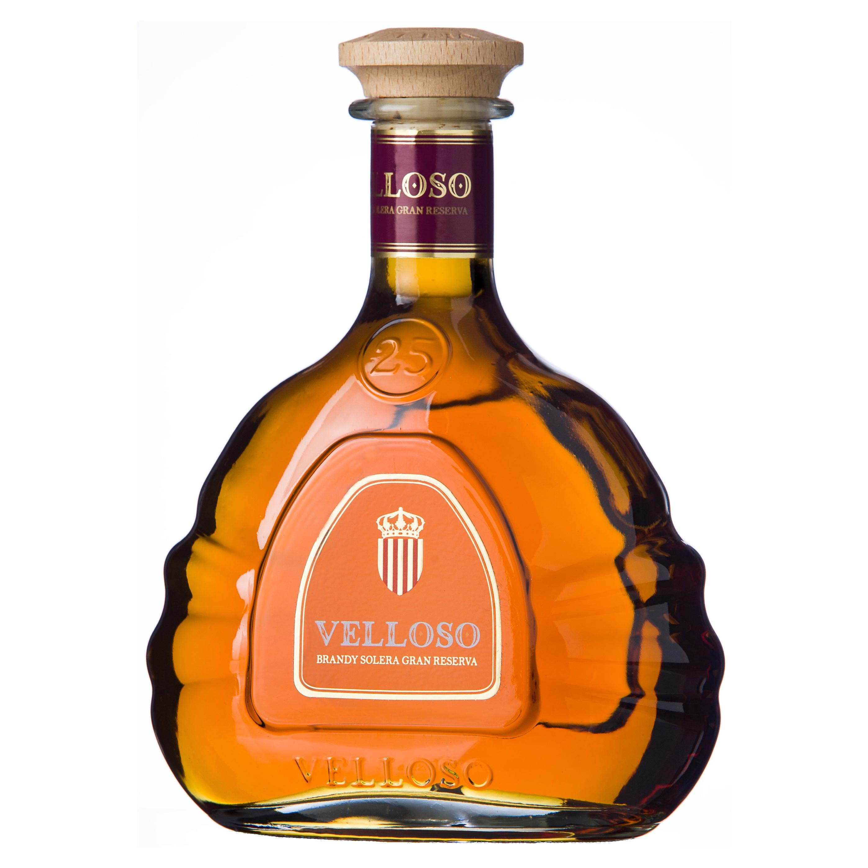 Velloso Brandy Solera Gran Reserva 40% 0,7l (holá láhev)