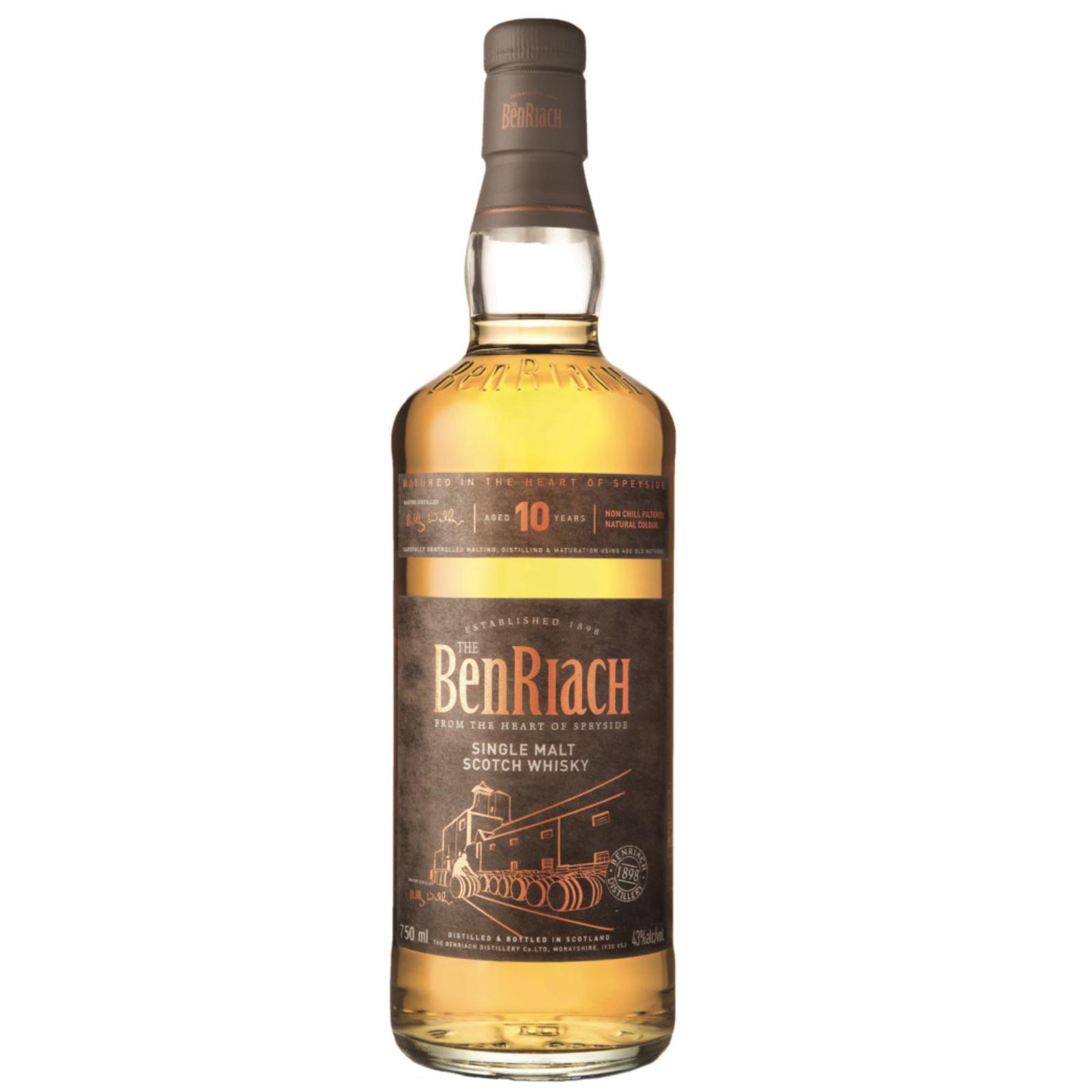 Ben Riach 10yo 43% 0,7l (Tuba)