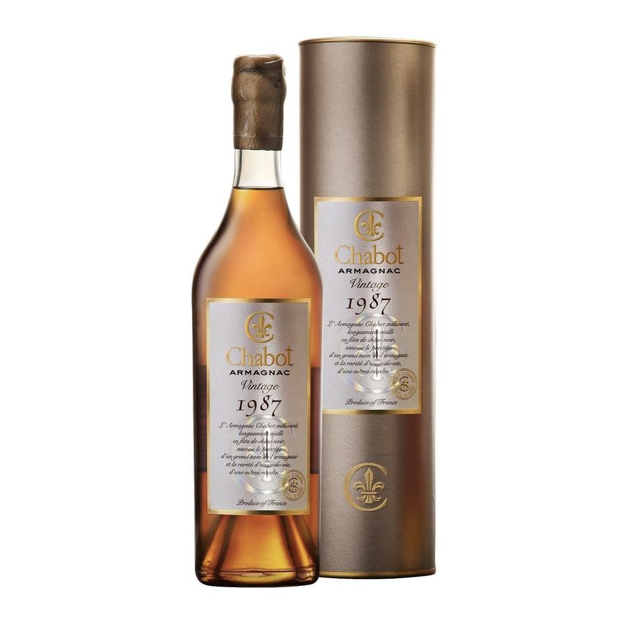 Armagnac Chabot Vintage 1987 40% 0,7 l (tuba)