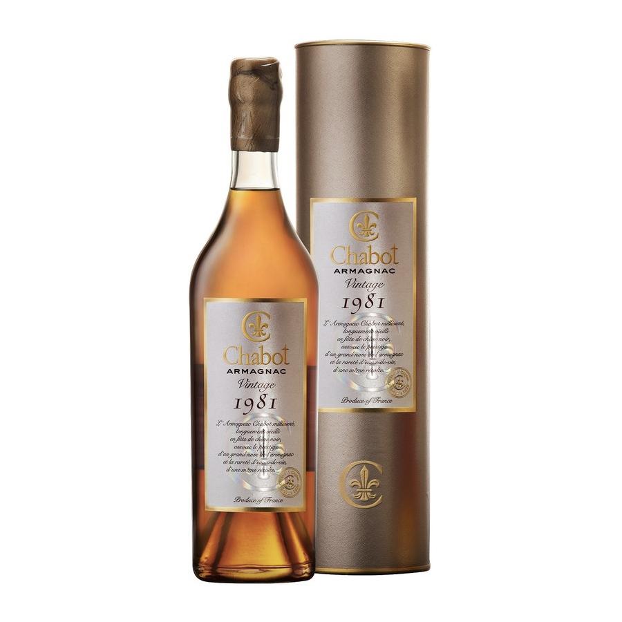 Armagnac Chabot - různé ročníky Zvolte si ročník: 1981