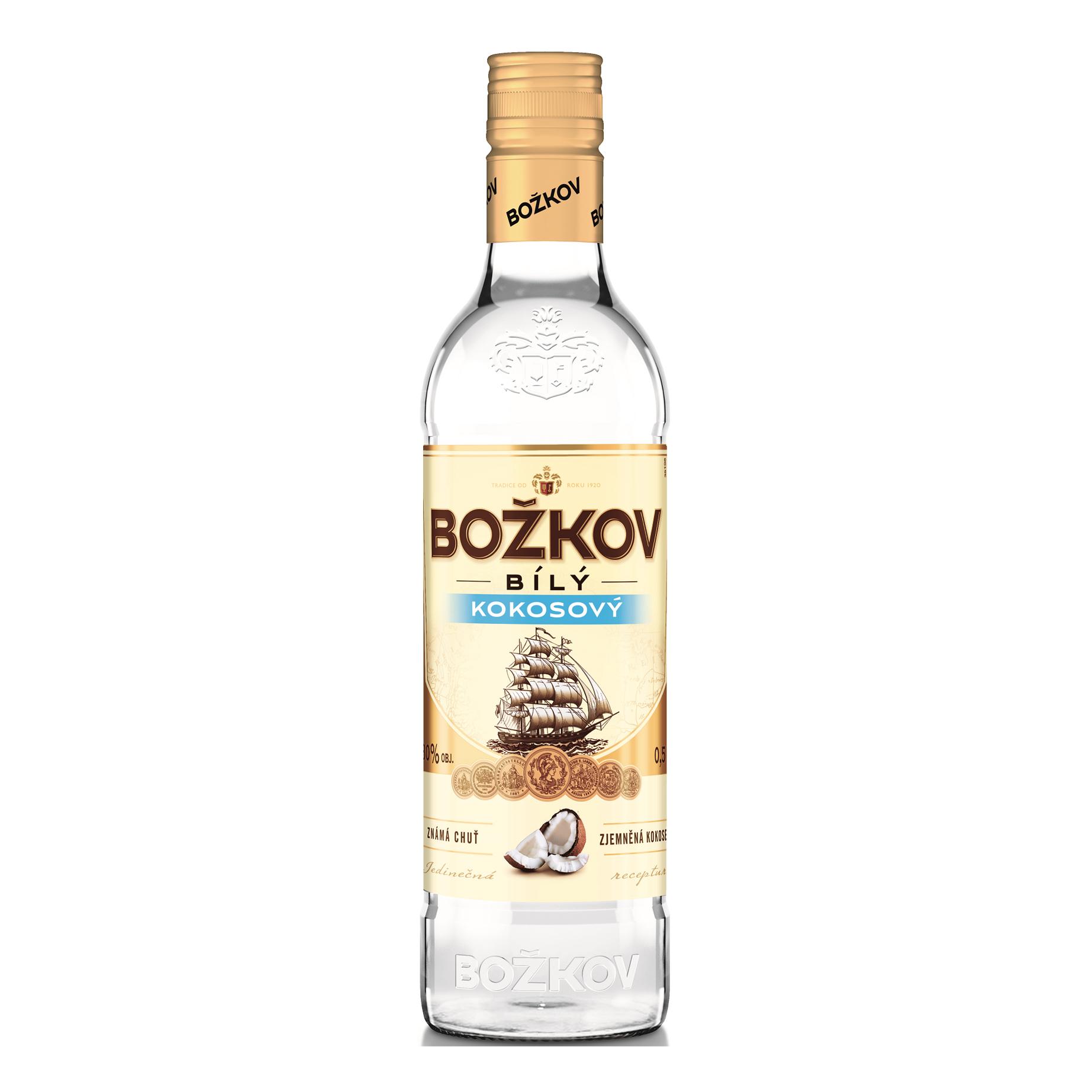 Božkov Bílý Kokos 0,5 L 30%