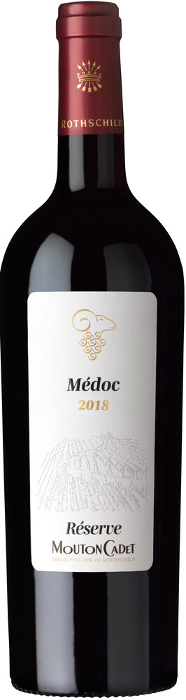 Baron Philippe de Rothschild Reserve Mouton Cadet Medoc AOC 13,5% 0,75l