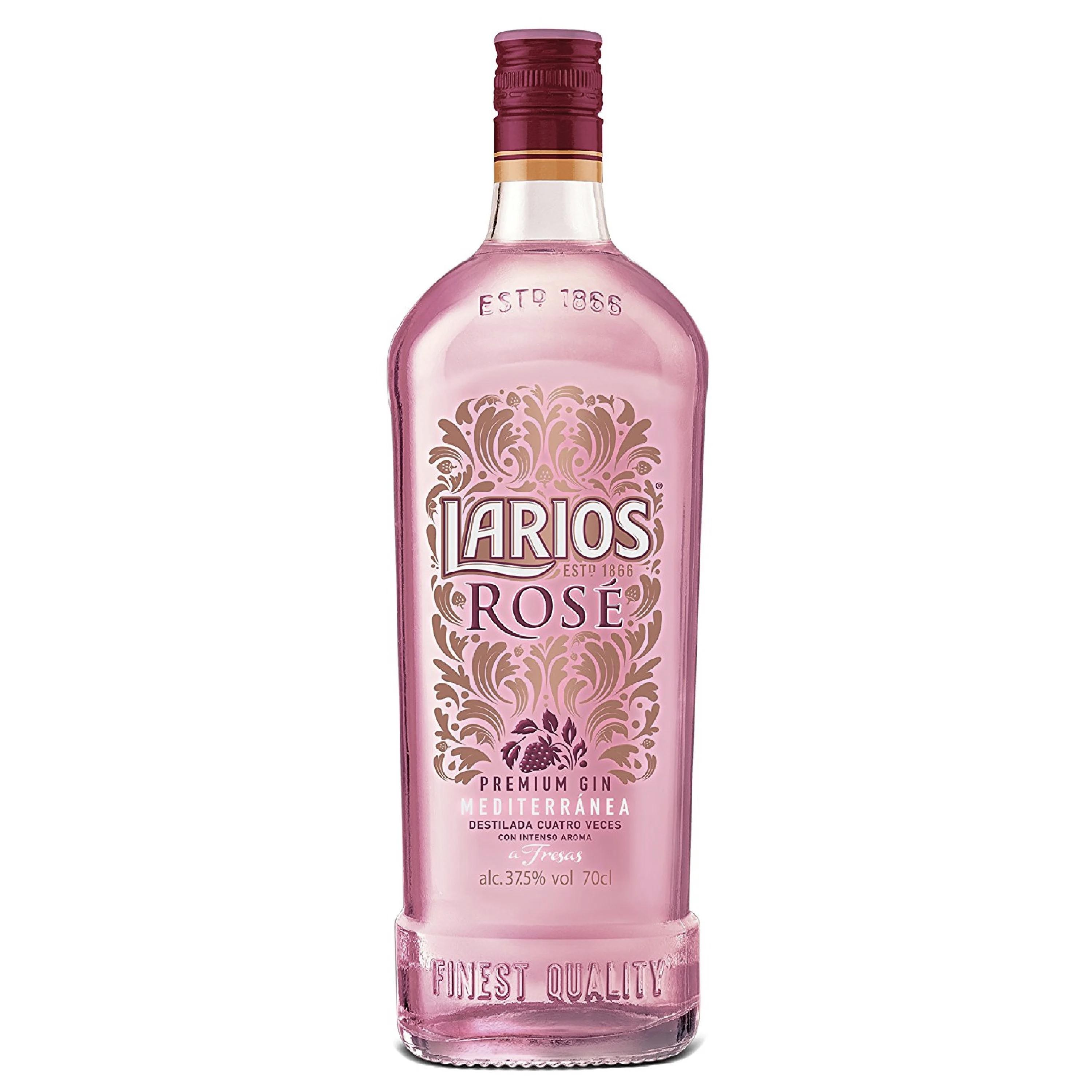 Gin Larios Rosé 37,5% 0,7l (holá láhev)