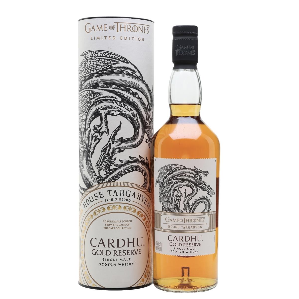 Cardhu Distillery Cardhu Gold Reserve - Game Of Thrones - House Targaryen