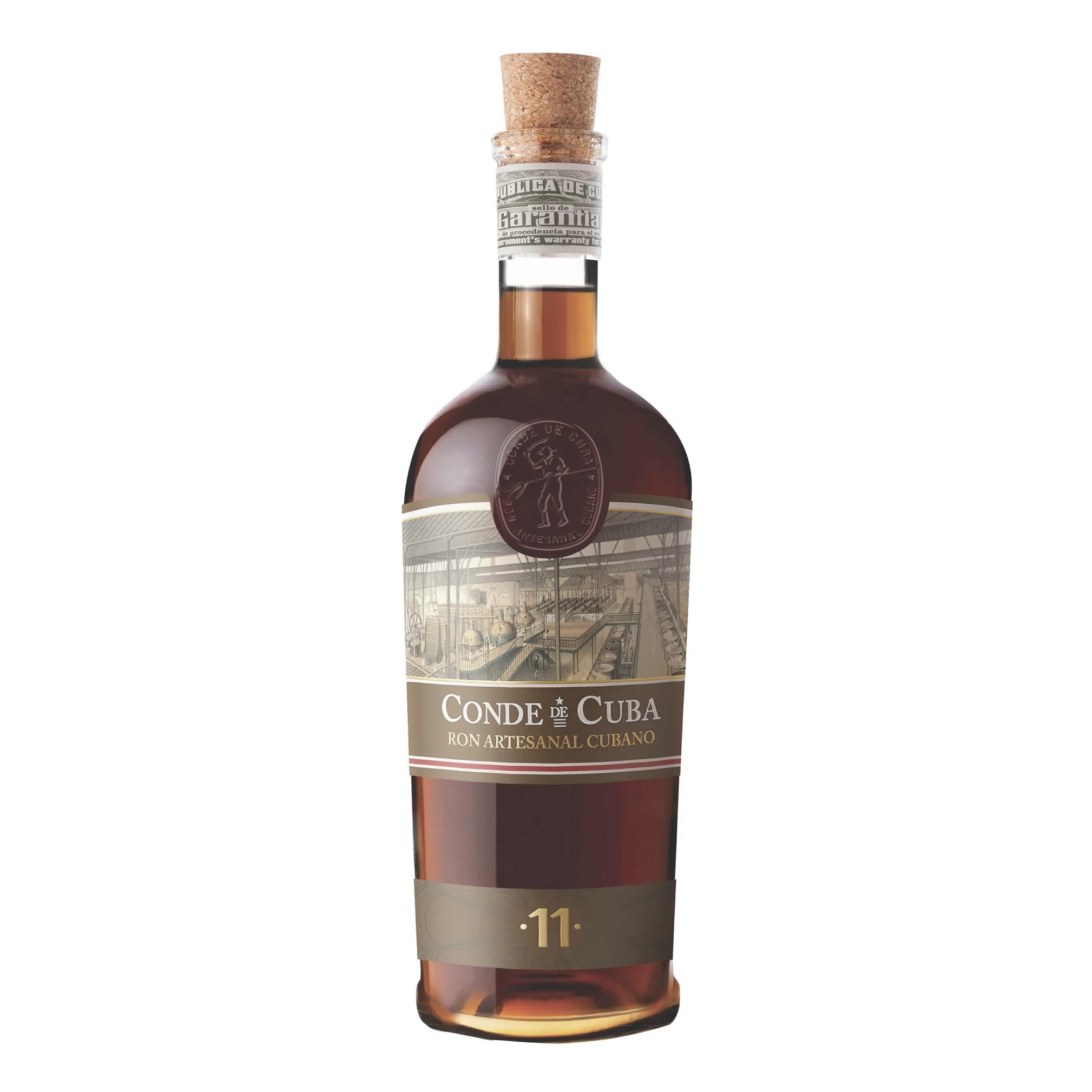 CONDE DE CUBA 11Y 38% 0,7l (plech)