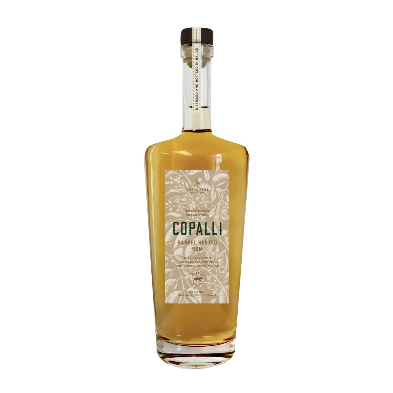 Copalli Barrel Rester Rum 44% 0,7l (láhev)