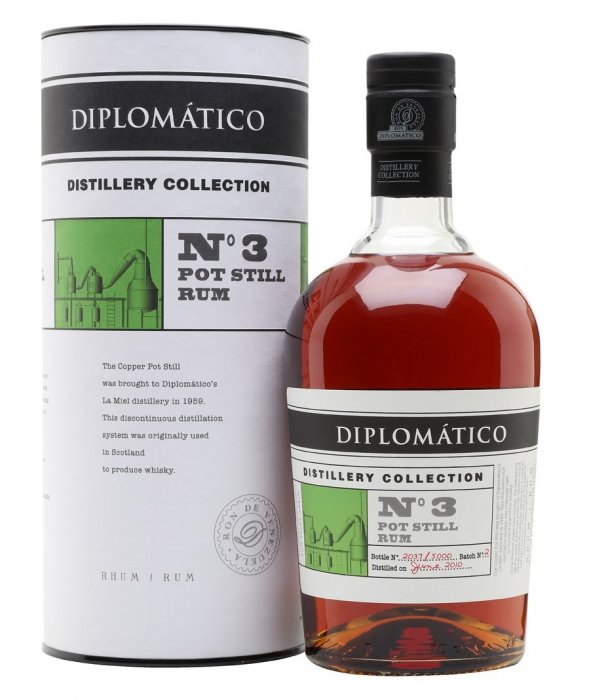 Diplomático Diplomatico Distillery Collection Nº 3 Pot Still 47% 0,7l