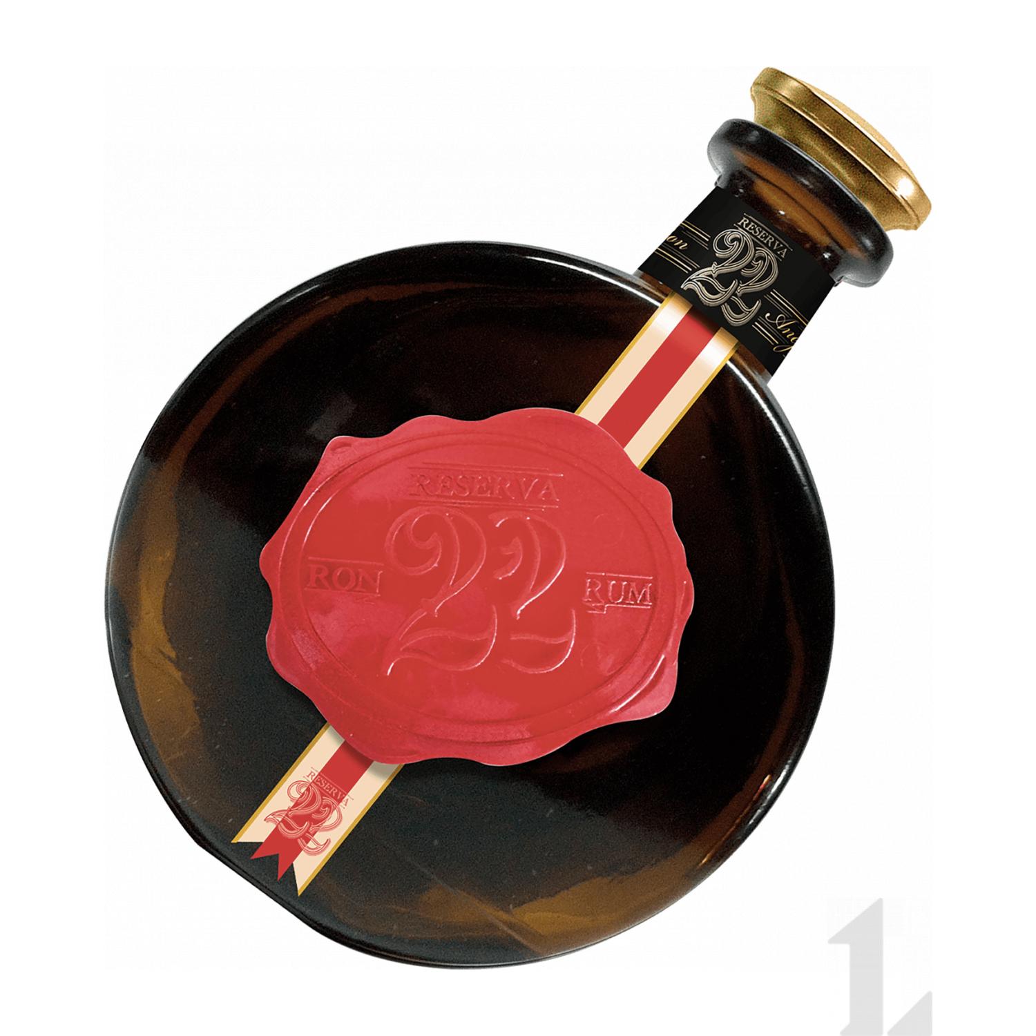 El Ron Prohibido 22y Gran Reserva 40% 0,7l (Dřevěný obal)