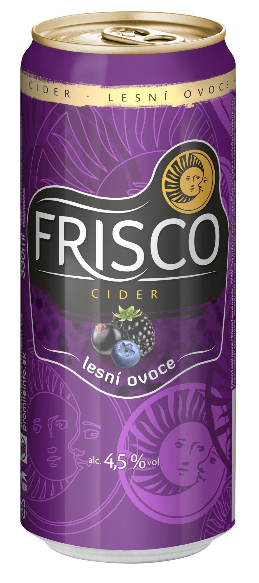 Frisco lesní ovoce 0,33l plech