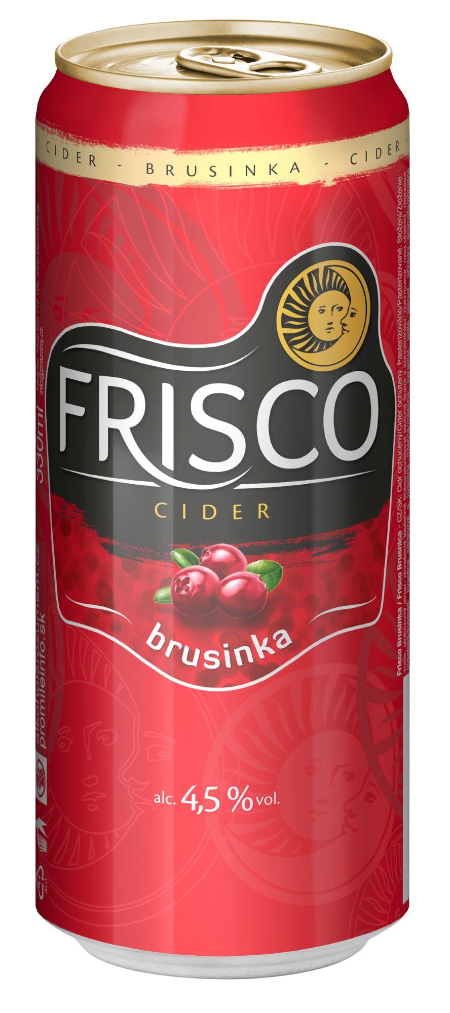 Frisco Brusinka 4,5% 0,33l plech