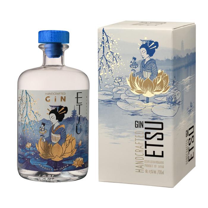 Etsu Japanese Gin box 43% 0,7l (Karton)