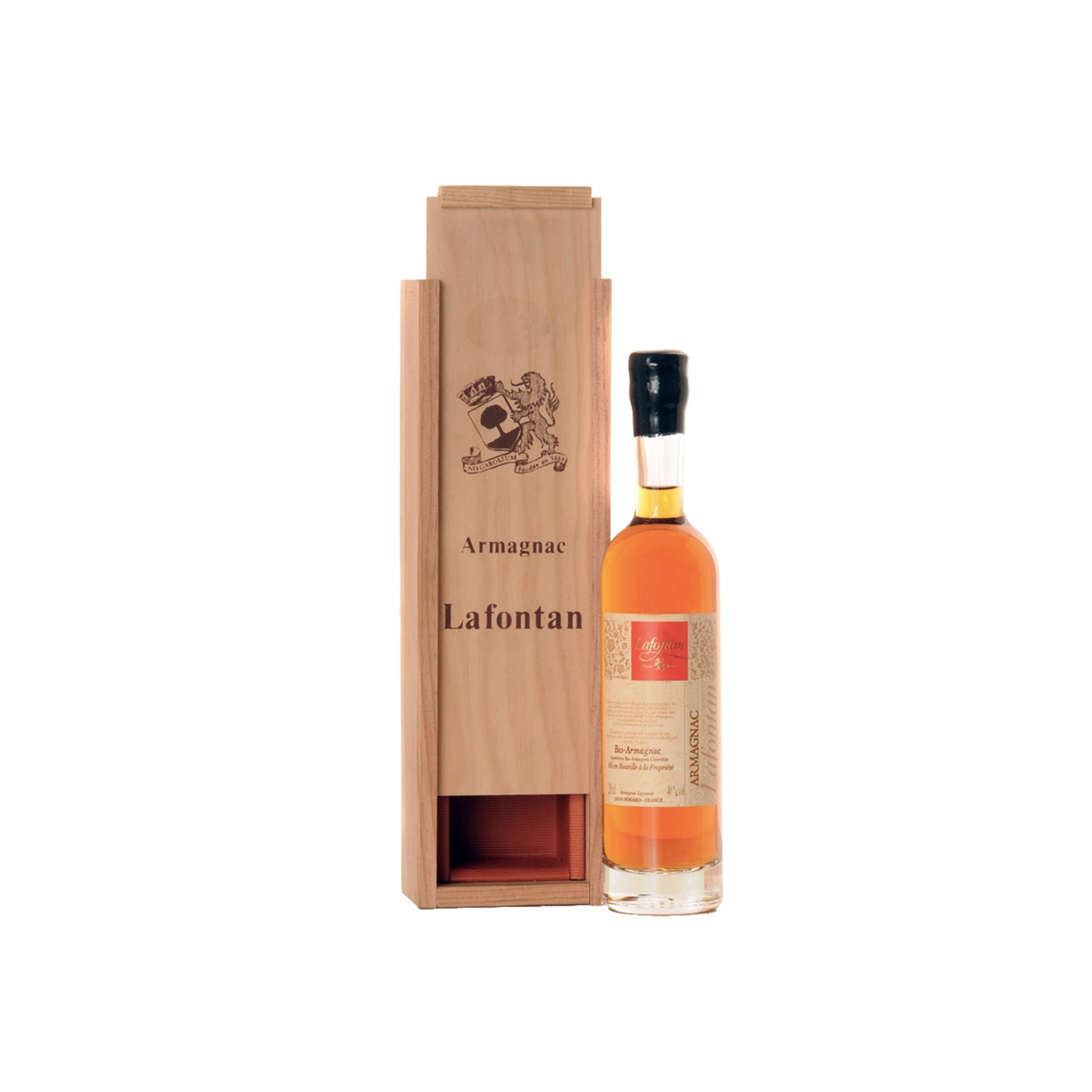 Armagnac Lafontan 1946 40% 0,2l (Dřevěný obal)