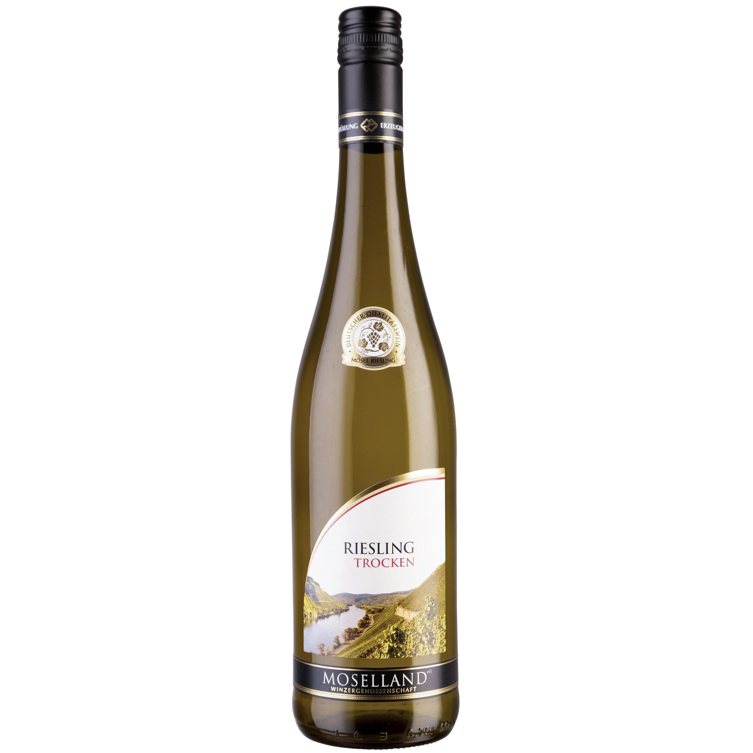 Moselland Riesling Trocken - Ryzlink - bílé víno suché 11,5% 0,75l