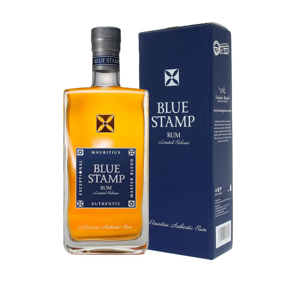 Blue Stamp Gift Box 42% 0,7l (Karton)