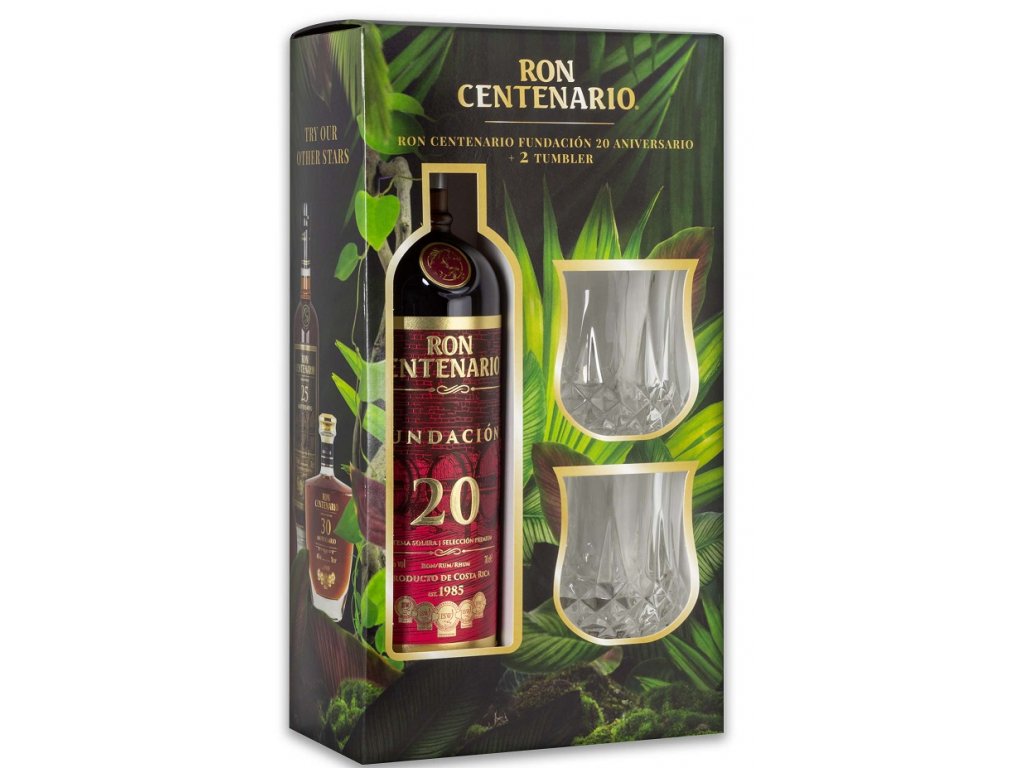 CENTENARIO 20Y 40% 0,7l 2XSKLO (karton)