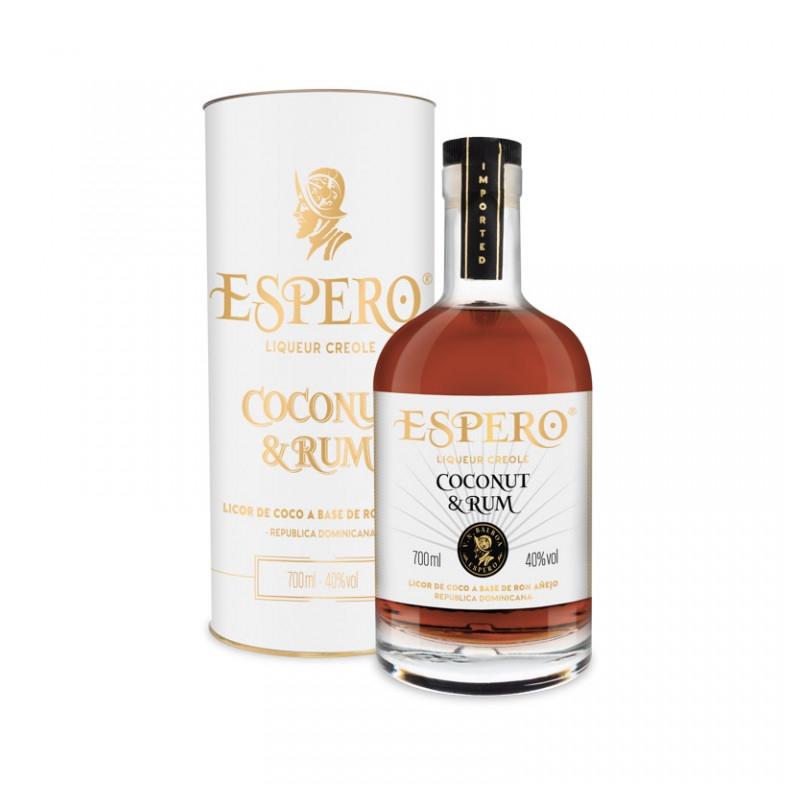 Espero Coconut & Caribe Rum 40% 0,7l (Tuba)