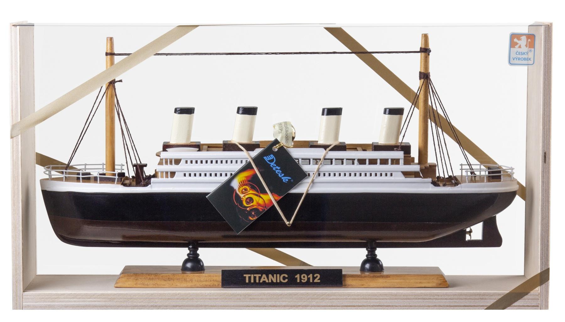 Titanic Detesk 40% 0,2l (Dřevěný obal)