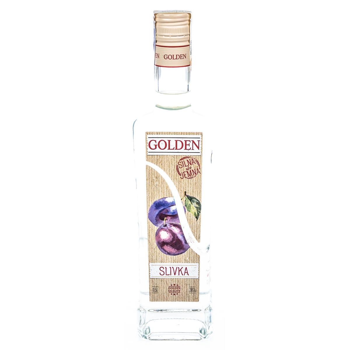 Golden Slivka 38% 0,5l (holá láhev)