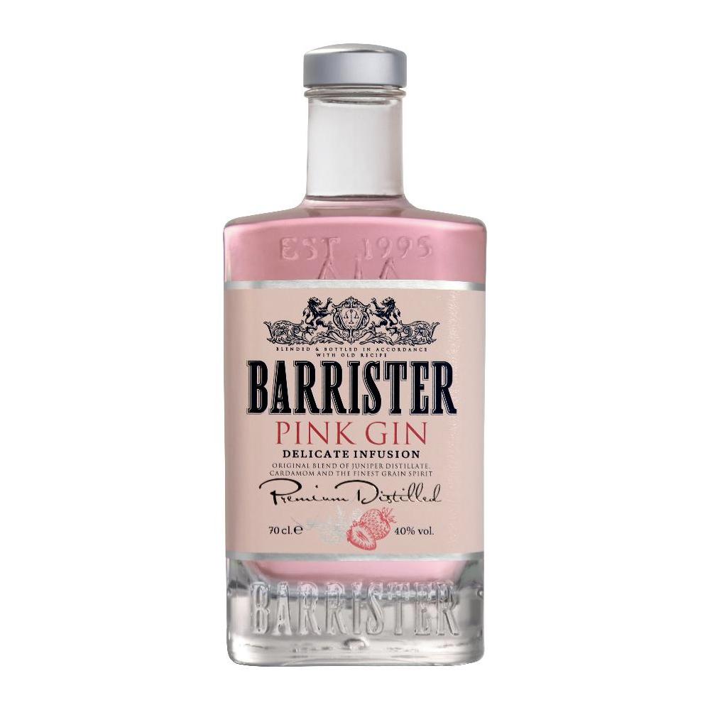 Barrister gin Barrister Pink Gin 40% 0,7l