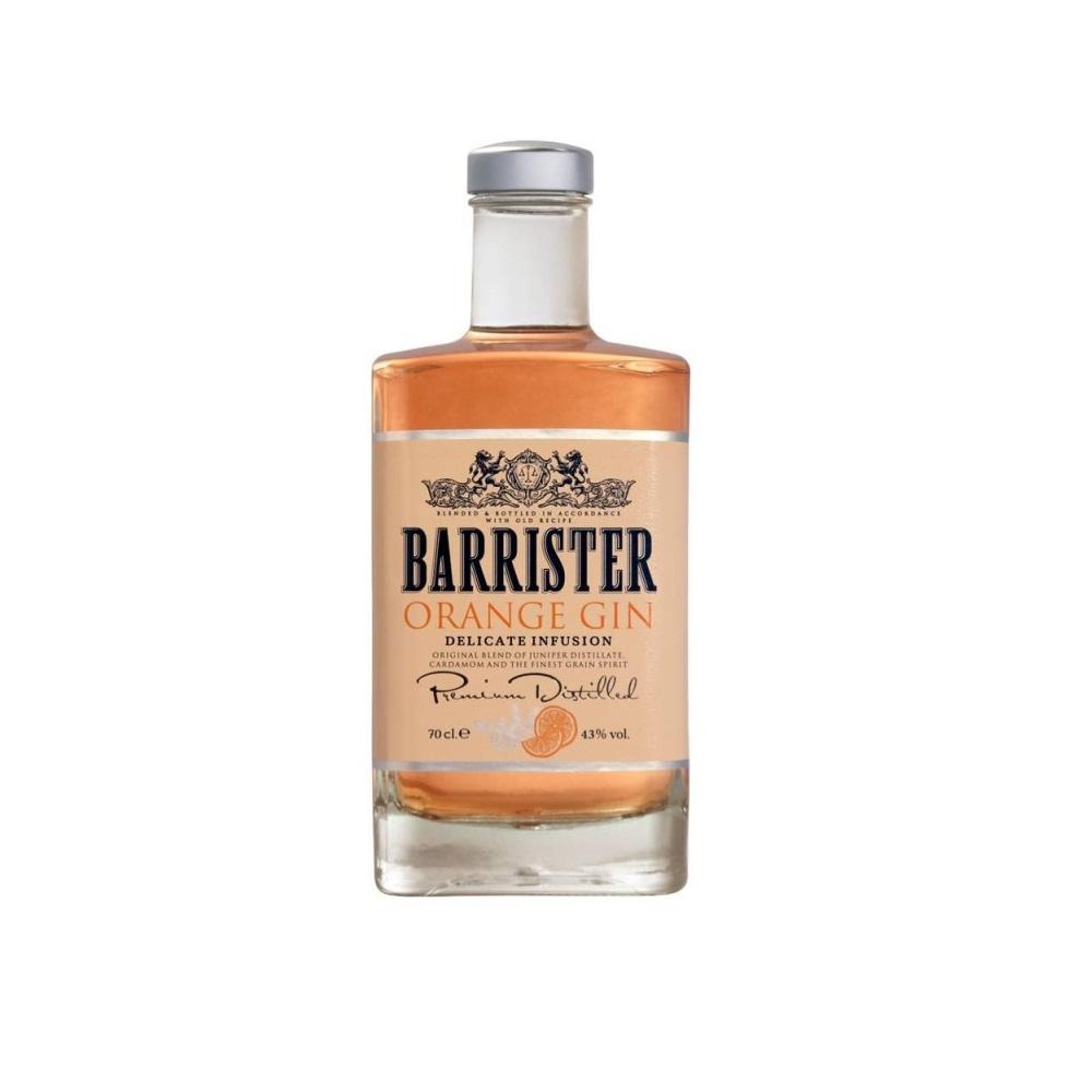 Gin Barrister Orange 43% 0,7l (holá láhev)