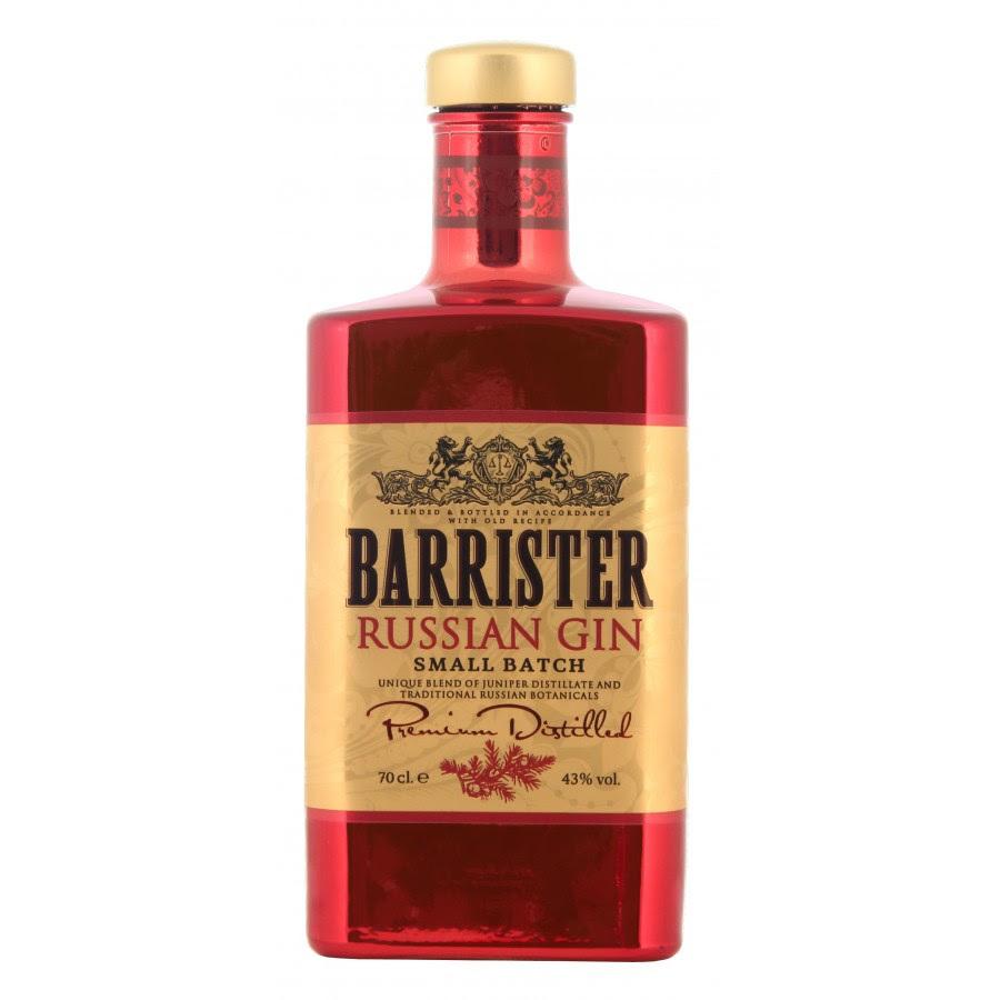 Gin Barrister Russian Gin 43% 0,7l (holá láhev)