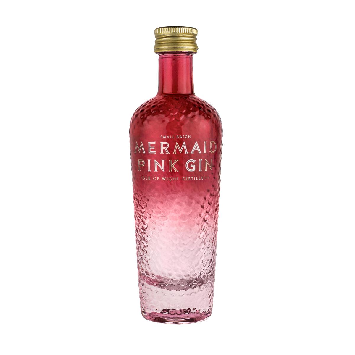 Gin Mermaid pink 38% 0,05l (holá láhev)