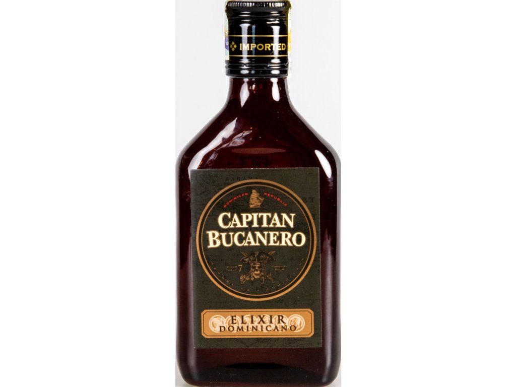 Capitan Bucanero 7y 34% 0,2 l (holá láhev)