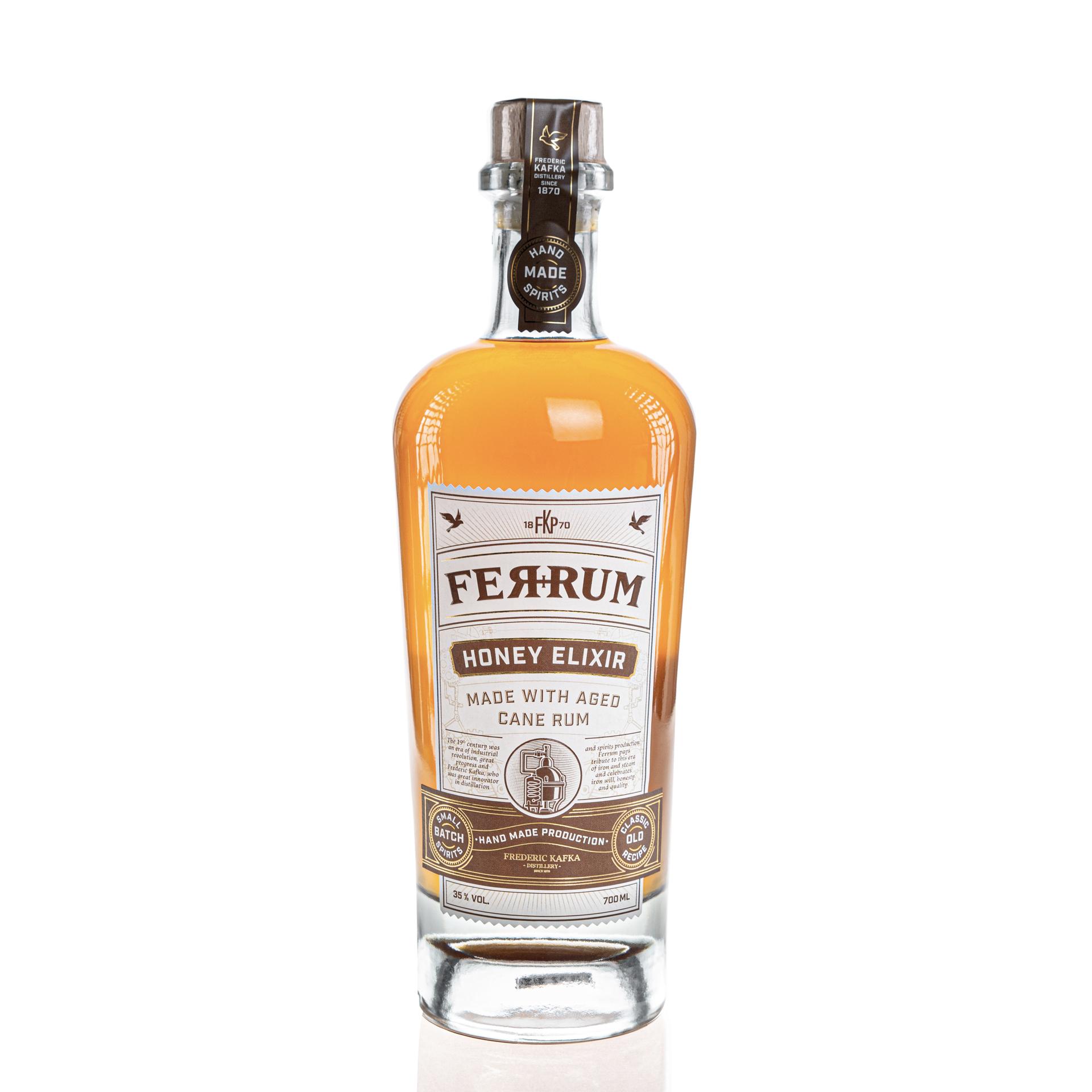 Ferrum Honey Elixír 35% 0,7l (holá láhev)