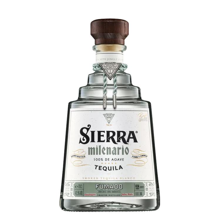 Sierra Milenario Fumado 100% Agave 0,7l 41,5% (holá láhev)