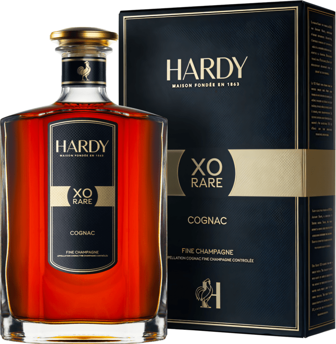 Hardy XO Fine Champagne Cognac 40% 1l (Karton)