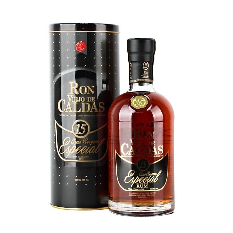 Ron Viejo de Caldas Gran Reserva 15y 40% 0,7l (Karton)