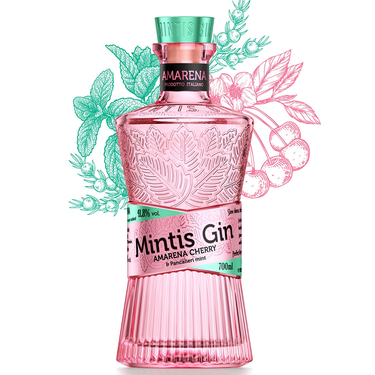 Mintis Amarena 41,8% 0,7l (holá láhev)
