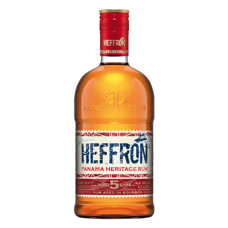Heffron 5y 0,7l 38% (holá láhev)