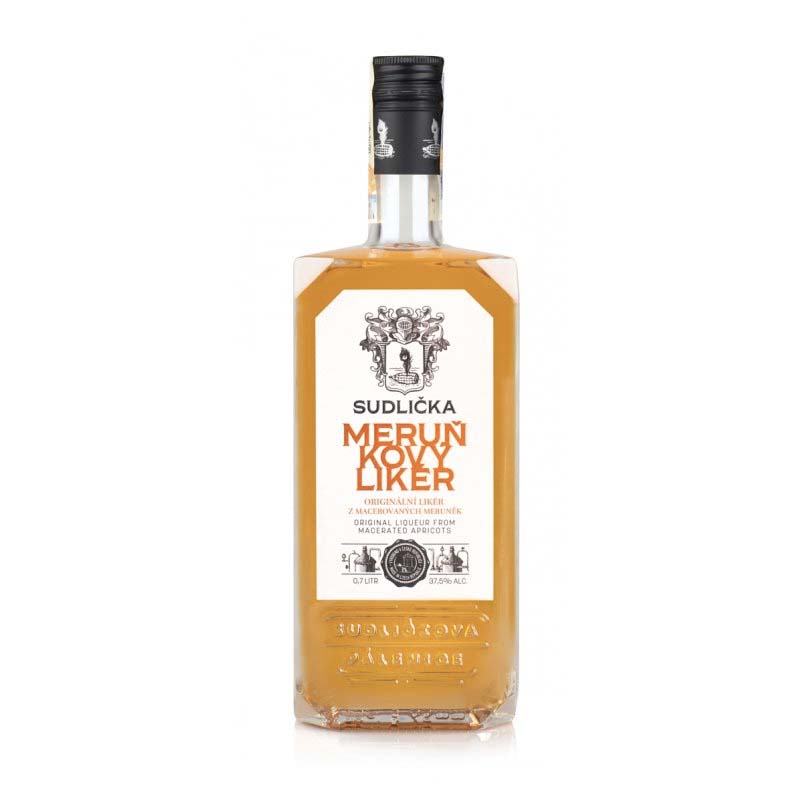 Meruňkový likér 0,7l 37,5% Sudlička