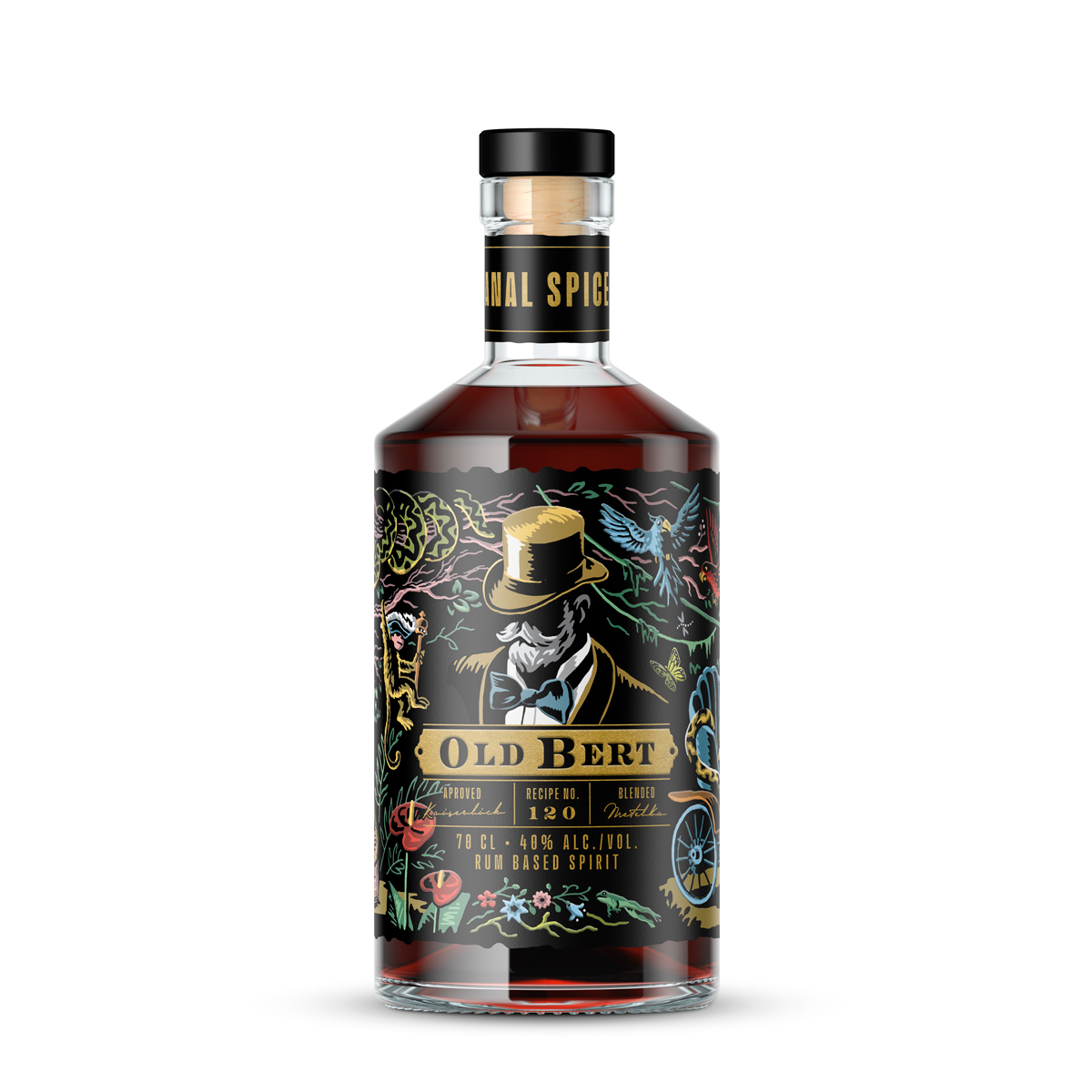 Albert Michler Old Bert Spiced 40% 0,7 l