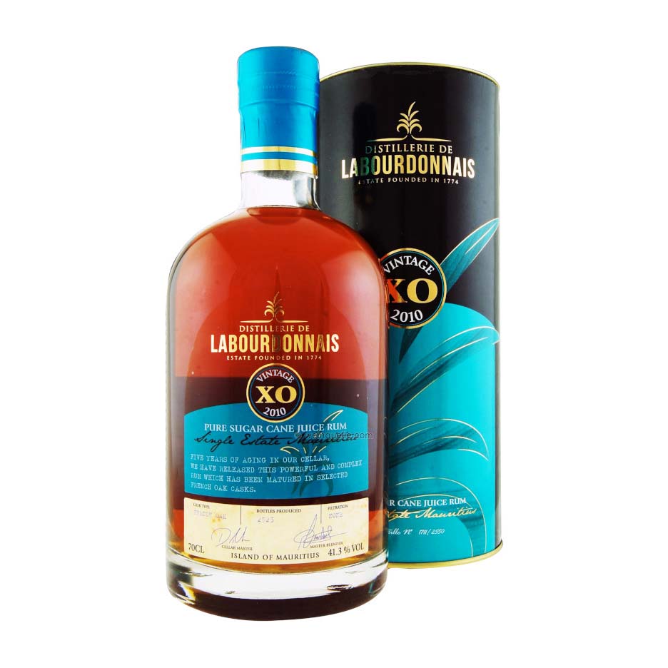 RUM LABOURDONNAIS AMÉLIA xo 41,3% 0,7l (Tuba)