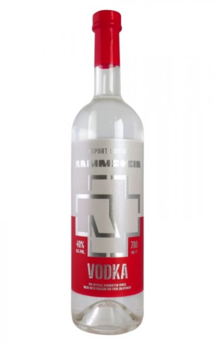 Rammstein Merchandising OHG Rammstein Vodka 40% 0,7l